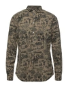 Paolo Pecora Shirts In Beige