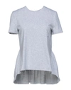 Rose A Pois T-shirts In Light Grey