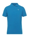 Barbour Polo Shirts In Blue