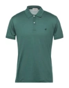 Brooksfield Polo Shirts In Green