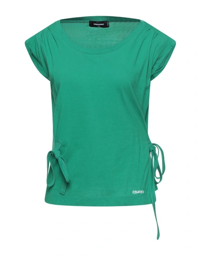 Dsquared2 T-shirts In Green