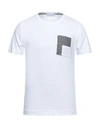 Diktat T-shirts In White
