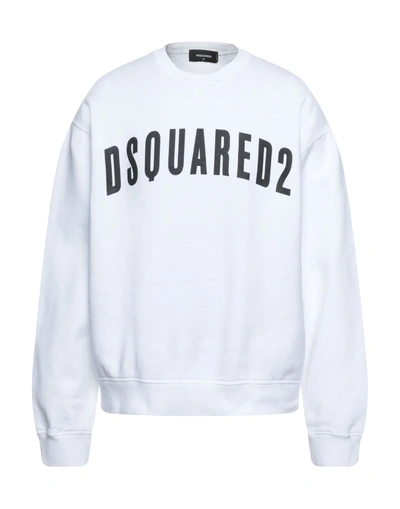 Dsquared2 Sweatshirts In White