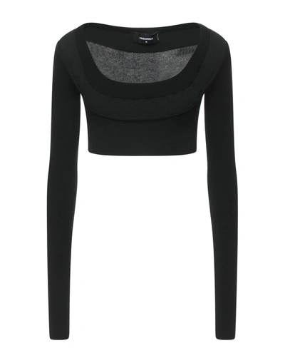 Dsquared2 Sweaters In Black