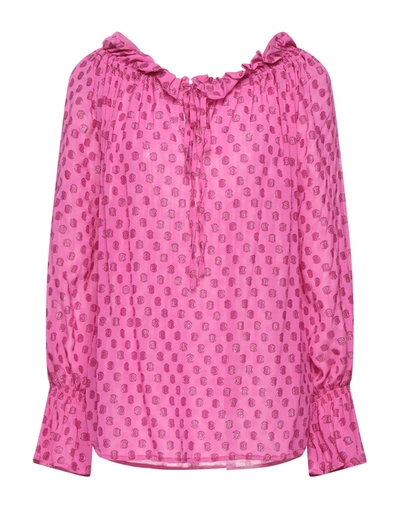 L'autre Chose Blouses In Fuchsia