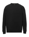 Emporio Armani Sweatshirts In Black