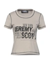 Jeremy Scott T-shirts In Grey