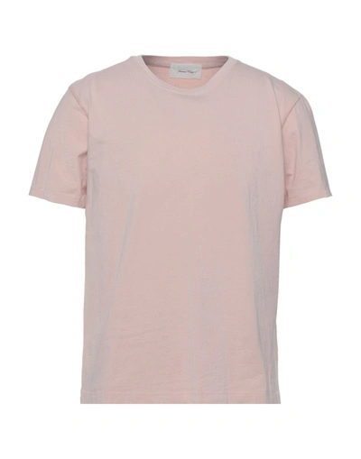 American Vintage T-shirts In Blush