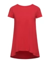 Rose A Pois T-shirts In Red