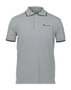 Aquascutum Polo Shirts In Light Grey