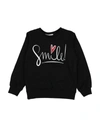 Vicolo Sweatshirts In Black