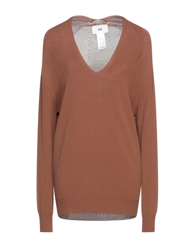 Solotre Sweaters In Brown