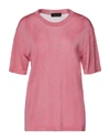 Roberto Collina Sweaters In Pink