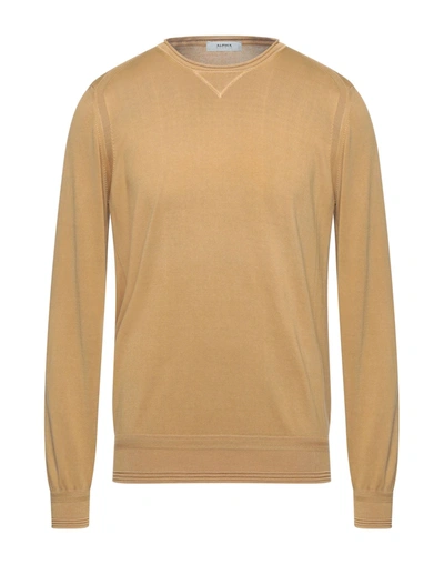 Alpha Studio Sweaters In Beige