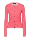 Alpha Studio Cardigans In Red