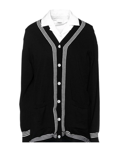 Burberry Cardigans In Black