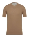 Alpha Studio Sweaters In Beige