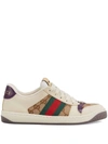Gucci Screener Low-top Sneakers In White