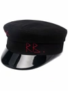 Ruslan Baginskiy Embroidered Logo Baker Boy Hat In Black