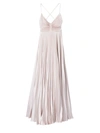 A.l.c Aries Pleated Gown In Pink Tint
