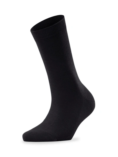 Falke Family Ankle Socks In Black