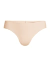 Commando Butter Mid Rise Thong In Beige