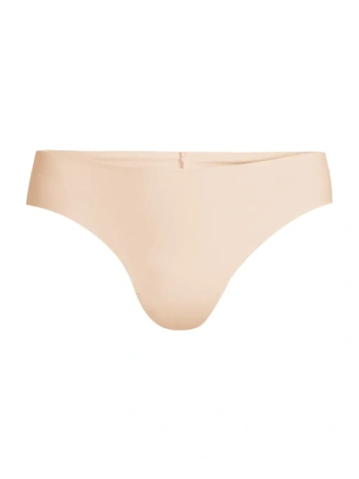 Commando Butter Mid Rise Thong In Beige
