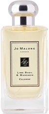 JO MALONE LONDON LIME BASIL & MANDARIN COLOGNE, 100 ML