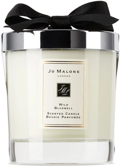 Jo Malone London Wild Bluebell Home Candle In Red   / Rose