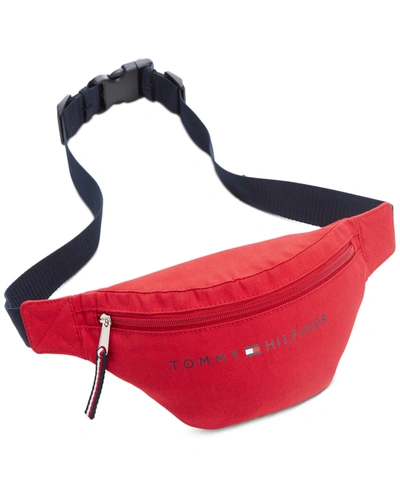 Tommy Hilfiger Men's Jackson Fanny Pack In Apple Red