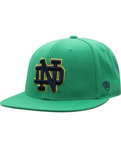 Top Of The World Men's Green Notre Dame Fighting Irish Team Color Fitted Hat