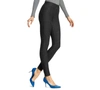 Hue Active Pep Talking Skimmer Pocket Performance Leggings In Black