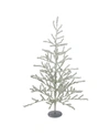 Northlight 3' Silver Tinsel Twig Artificial Christmas Tree In Silver