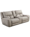 MWHOME CLOSEOUT! TERRINE 3-PC. FABRIC SOFA WITH 2 POWER MOTION RECLINERS AND 1 USB CONSOLE, CREATED FOR MAC