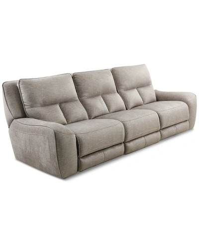 MWHOME CLOSEOUT! TERRINE 3-PC. FABRIC SOFA WITH 2 POWER MOTION RECLINERS, CREATED FOR MACY'S