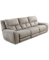 MWHOME CLOSEOUT! TERRINE 3-PC. FABRIC SOFA WITH 3 POWER MOTION RECLINERS, CREATED FOR MACY'S