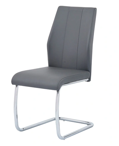 Best Master Furniture Gudmund Modern Dining Chairs, 2 Piece In Gray
