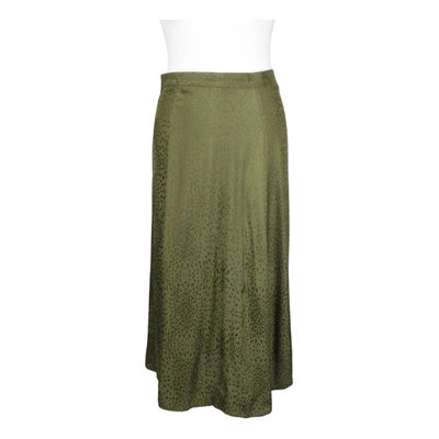 Pre-owned Gestuz Mid-length Skirt In Green