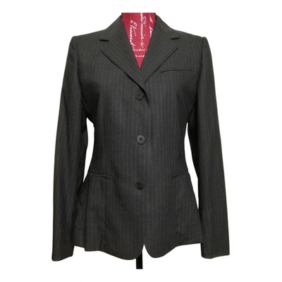 Pre-owned Ballantyne Wool Blazer In Grey