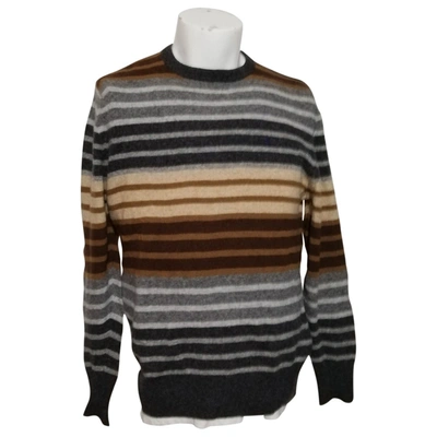 Pre-owned Brooksfield Wool Pull In Multicolour