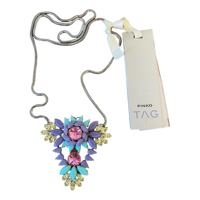 Pre-owned Pinko Necklace In Multicolour