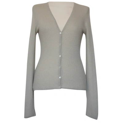 Pre-owned Loro Piana Cashmere Cardigan In Grey