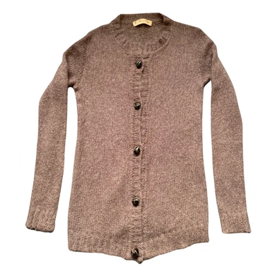 Pre-owned Maison Olga Wool Jumper In Brown