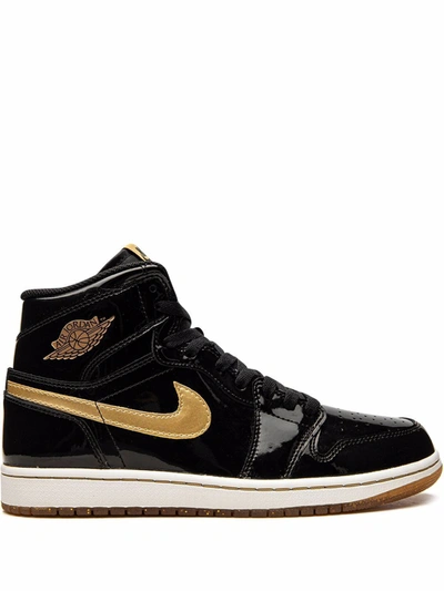 Jordan Air  1 Retro High Og Sneakers In Black