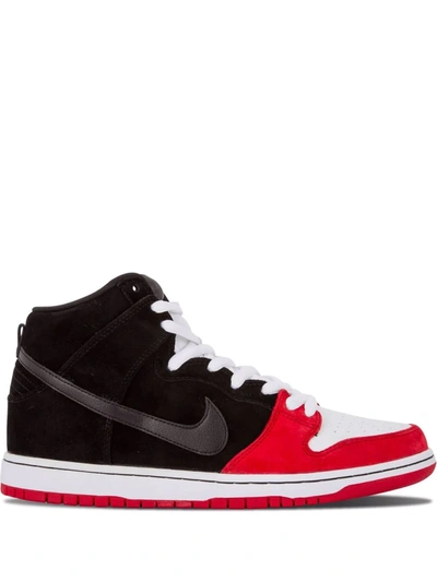 Nike X Uprise Dunk High Premium Sb Sneakers In Schwarz