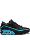 Nike X Undefeated Air Max 90 Sneakers In Black