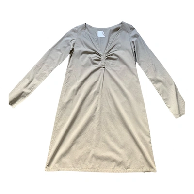 Pre-owned Douuod Mid-length Dress In Grey