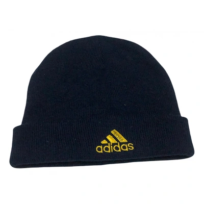 Pre-owned Adidas Originals Beanie In Navy