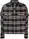 GMBH CHECK PATTERN FLANNEL SHIRT