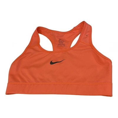 Pre-owned Nike Top In Orange